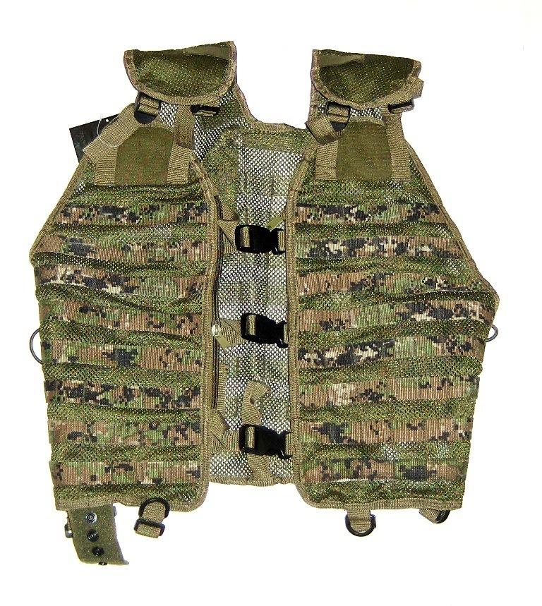 Molle Vest i Digital Woodland fra 101 Inc. - Taktisk Gear