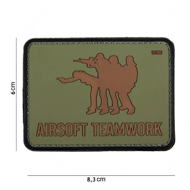 Patch  Pvc  Airsoft Teamwork
