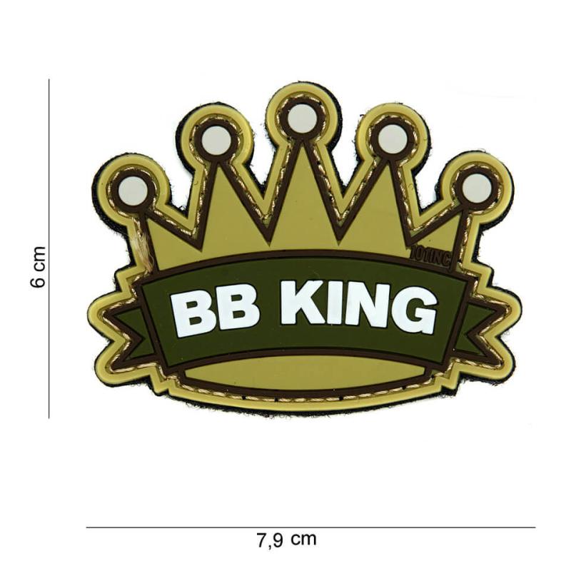 BB King Patch - Taktisk Velcro Patch til Udstyr