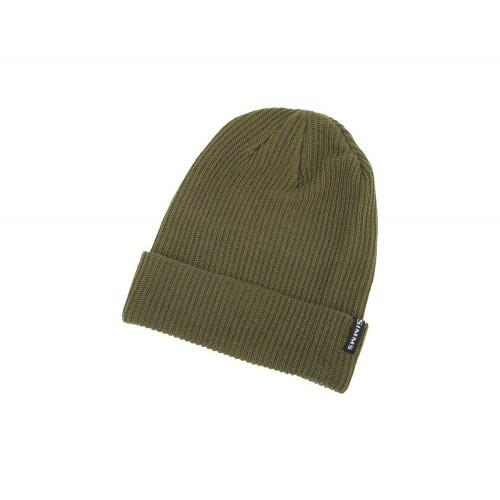 Simms Basic Beanie i Olivengrøn - Outlet Tilbud!