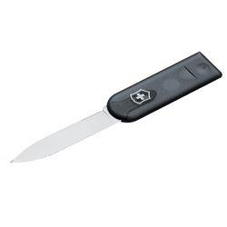 Victorinox Brevåbner Sort Translucent med Korsmotiv