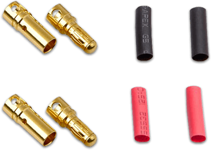 3,5mm Guld Stik - 2 Par til Optimal Ydelse