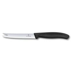 Victorinox Cheese And Sausage Knife    Cm  Black   Kniv