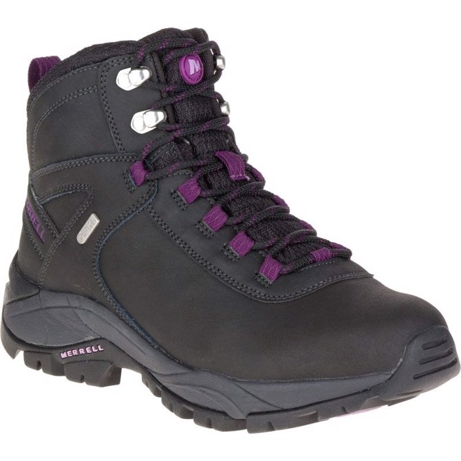 Merrell Vego Mid Dame  Black Violet    Vandrestøvler